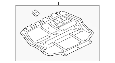 Genuine Volkswagen Splash Shield 561-825-237-D • $89.46