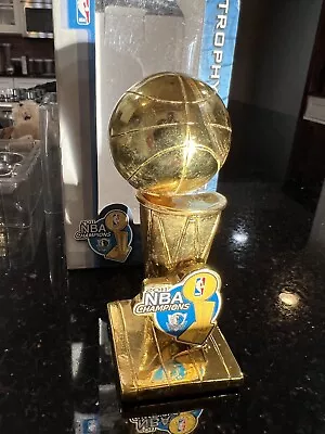 $225 • Buy Dallas Mavericks 2011 Nba Championship Trophy Paper Weight Replica New In Box 