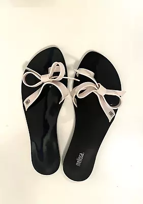 Melissa Flip Flop Sandals Shoes Size 6/39 • £12.50