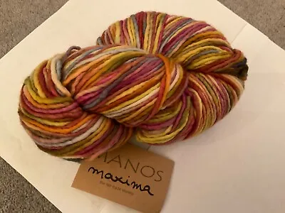 Manos Del Uruguay Yarn Maxima 100% Extra Fine Merino 100g New • £11.99