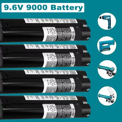 1~4X For MAKITA 9.6VOLT Battery / Charger 9000 9001 632007-4 191681-2 9033 9102 • $36.89