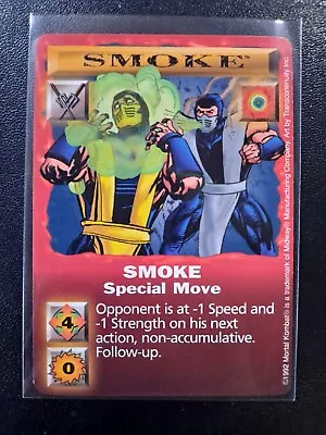 Mortal Kombat Kard Card Game CCG TCG 1992 Sub-Zero Smoke Special Move • $0.99