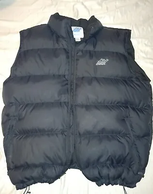 Eastern Mountain Sports Packable Puffer Vest Mens XL Black Vintage • $34.95