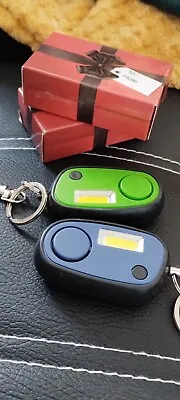 Micro Guard Key Chain Alarm & COB Led Flashlight New X 2 • £9.99