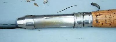 Vintage U.S.A. Co. 3-Piece 53 In. Steel Casting Rod - Cork Handle • $130