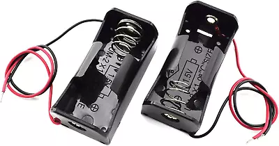 Tech 2-Pack 1X C Cell Battery Holder 1.5V C Size Battery Case Box With Wire Lead • $11.26