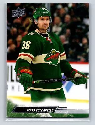 2022-23 Upper Deck #92 Mats Zuccarello Minnesota Wild • $1.89