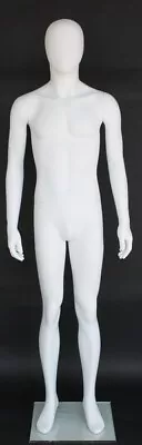 5 Ft 10 In White Male Mannequin Egg Head Small Size For WWI Or II Uniform SFM72E • $279.99