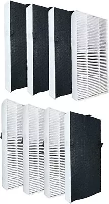 £41.33 • Buy 2-In-1 HEPA Carbon Filter U For Air Purifier Honeywell FRF102B FRF101B 8Pk