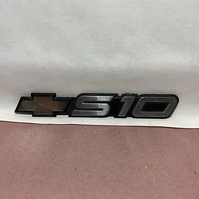 Chevy OEM 1994-2004 S-10 Chrome Door Emblem Badge Logo Nameplate • $14