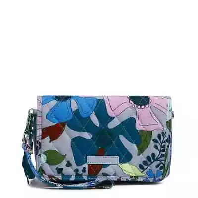 Vera Bradley RFID 3 In 1 Crossbody Bengal Lily Purse Wallet Organizer NWT • $33.24