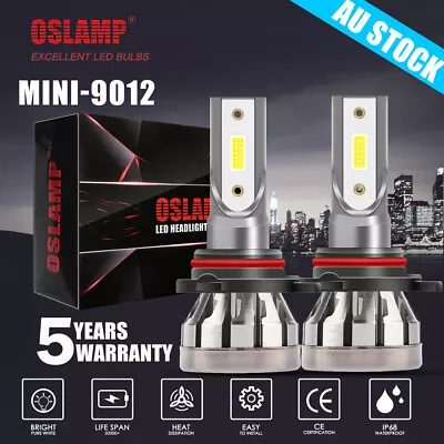 OSLAMP 9012 HIR2 LED Headlight Bulbs Replace Kit 6500K For Toyota Corolla ZRE182 • $26.99