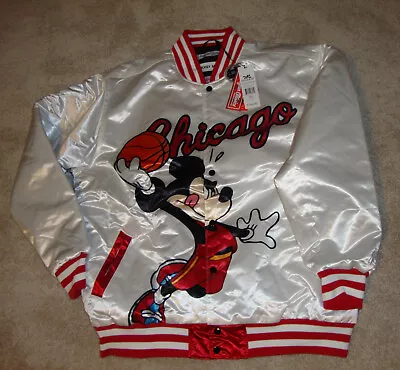 Mickey Mouse Chicago Satin Bomber Jacket Brand New • $27.95
