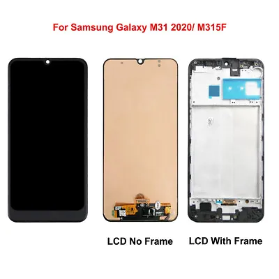 LCD Display Touch Screen Digitizer W/Frame For Samsung Galaxy M31 2020/ M315F • $54.23