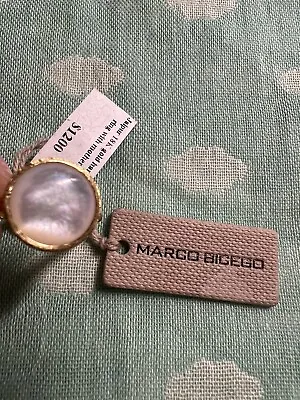 New Marco Bicego 18k Ring Mother Of Pearl Italy- Gorgeous Sz7 • $895