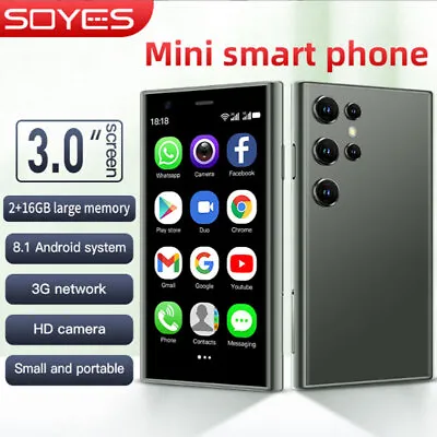 SOYES S23 Pro Unlocked Mini HD Smartphones 3G GSM 2GB +16GB Android 8.1 Dual SIM • $56.98