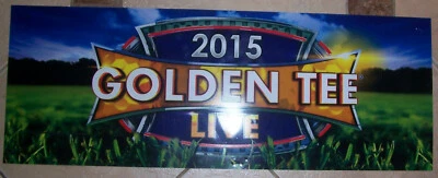 $25 • Buy 2015 Golden Tee Live Arcade Marquee (26 X 9.5 )