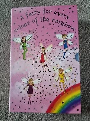 Rainbow Fairies Book Box 7 Books A Fairy For Every Colour Of The Rainbow Bundle • £5.99