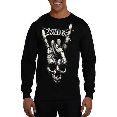 METALLICA VINTAGE Heavy Metal Band Long Sleeve Shirt Men's Sizes • $14.99