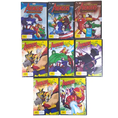 The Avengers Earths Mightiest Heroes: Complete Series (Region 4 DVD) 8 Discs New • $23.99