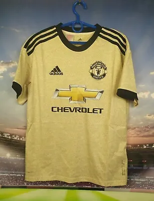 Manchester United Jersey 2019 Away Kids Boys 13-14 Shirt Adidas DX8945  • $25.49