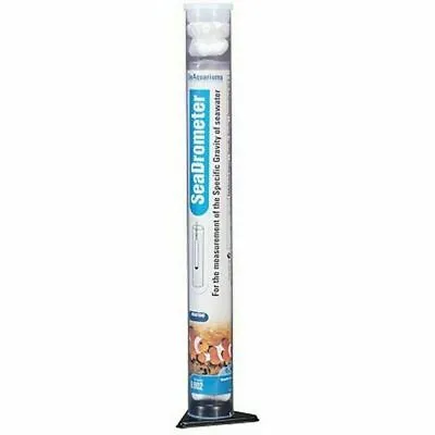 Waterlife Hydrometer SeaDrometer Marine Reef Salt Water Specific Gravity Tester • £13.99