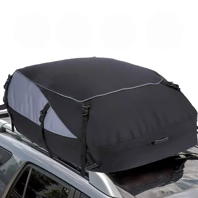 Car Roof Top Bag Waterproof Luggage Storage For Travel Removal 142x110x45cm • $74.99