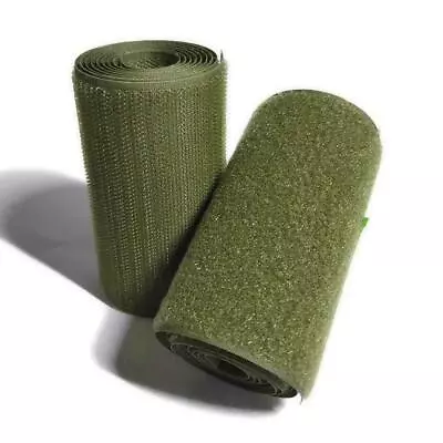 4  Wide MIL-SPEC Olive Drab Green Hook & Loop Set - SEW-ON Type - 1 YARD • $21.95