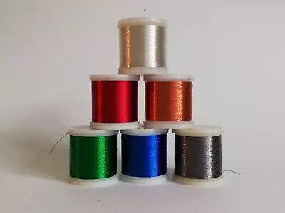 Madeira Metallic Smooth Sewing/Embroidery Thread - Set Of 6 X 200m • £12