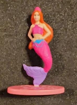 Mattel Barbie Mini Doll 3  Pvc Figure Cake Topper Rainbow Mermaid Figurine • $3.99