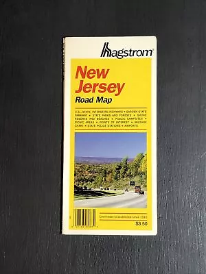 Hagstrom Map | Streetmap | 1995 | New Jersey | Road Map • $5.99