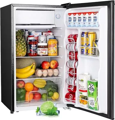 3.2 Cu.Ft Mini Fridge With Freezer Energy Saving Low Noise Adjustable Thermostat • $149.96