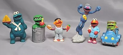 Cookie Monster Elmo Ernie Sesame Street PVC Figures 6 Lot. • $23