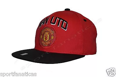 Manchester United  Snapback Adjustable Cap Hat Soccer -  New Season -red Black • $14.99