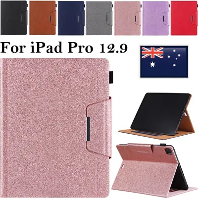 $7.92 • Buy For IPad Pro 12.9 3rd 4th 5th 6th Gen Case Leather Magnetic Smart Wallet Cover