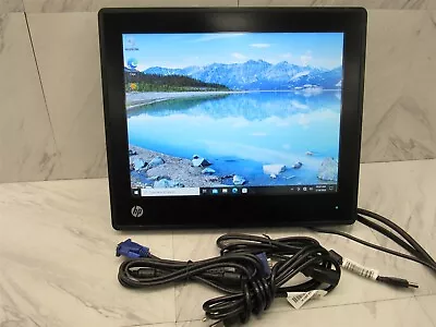 HP L6015tm 15  Retail POS Touchscreen LCD Monitor A1X78A + USB Cable A1X78AA • $64.99