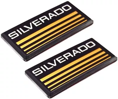 $19.99 • Buy 2pcs Cab Emblem Badge Side Roof For Chevy Silverado 88-98 90 91 Suburban Tahoe