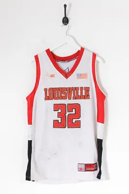 Vintage Louisville Cardinals College Basketball Jersey Vest White (M) • $48.95