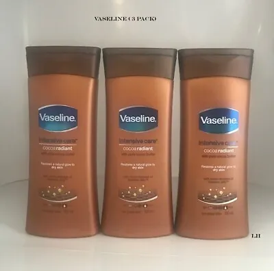 VASELINE INTENSIVE CARE COCOA RADIANT 100ml ( 3 PACK) • $14.95