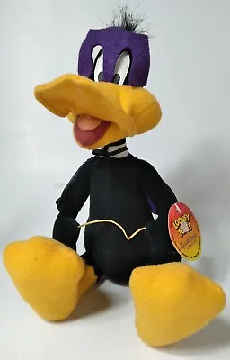 Looney Tunes Daffy Duck Vampire Cape Bat Mask Plush 1998 Russel Stover's Vintage • $2.24