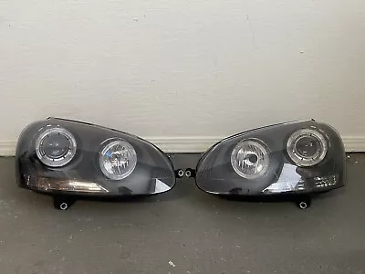 $559.59 • Buy VW MK5 Golf/Jetta 05-10 DEPO Projector Headlights W/ Angel Eyes(Aftermarket)