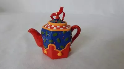 1997 Mary Engelbreit Teapot Collection Ornament • $6