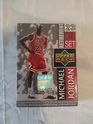 1999 Upper Deck MICHAEL JORDAN #23 Retirement Card Set Opened • $17.99