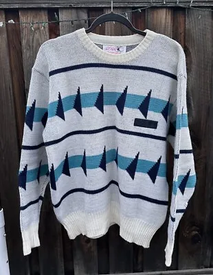 Vintage Spyder Wool Blend Sweater Mens M • $52