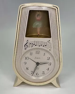 Vintage Rare Sheffield West Germany Wind Up Musical Alarm Clock - Doesn’t Work • $27