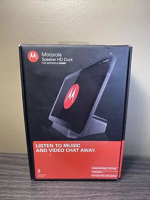 OEM Motorola 89445N HD Music Speaker Dock For Xoom Tablet BRAND NEW SEALED • $66.49