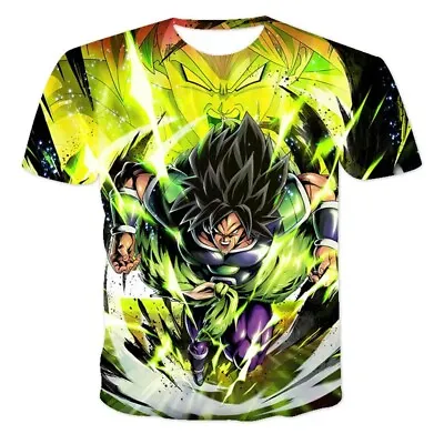 T Shirt Dragon Ball Z Son Goku Anime Manga Unisex Asia Size • $10.28