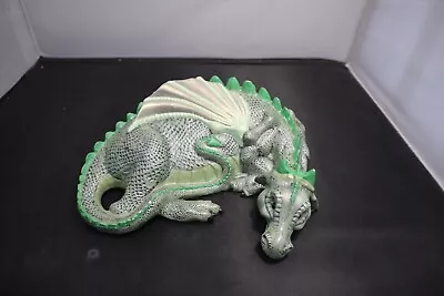 Vintage Porcelain Dragon Decoration Figurine 12 In X 10 In Made In 1989 • $29.99