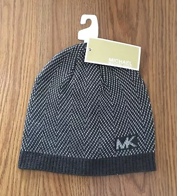 Michael Kors Women's Grey Metallic Knit Beanie NWT • $19.99