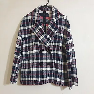 Zara Check Tweed Short Jacket Size M  • $10